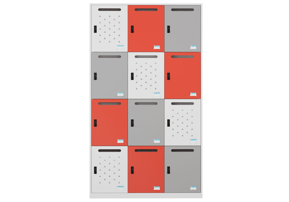 Tủ locker khóa số 12 ngăn TU983-3KS